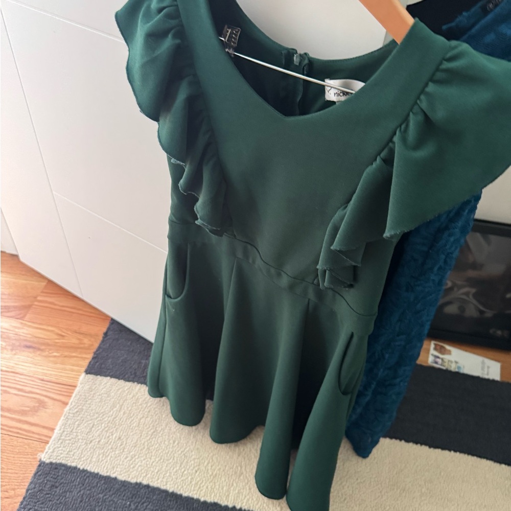 Elegant Green Kids Formal Dress